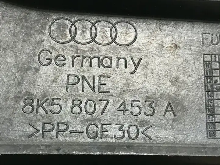 Audi A4 S4 B8 8K (2011 - 2015) 8K5807453A Кронштейн заднего бампера — фото 4