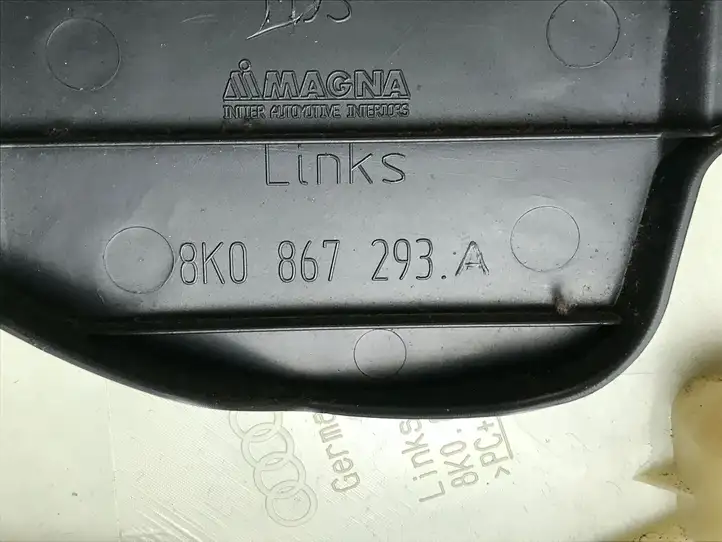 Audi A4 S4 B8 8K (2011 - 2015) 8K0867281C Верхняя обшивка стойки B — фото 7