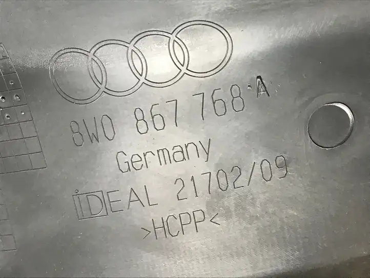Audi A4 S4 B9 (2015 - 2019) 8W0867768A Внутренняя отделка заднего порога — фото 4