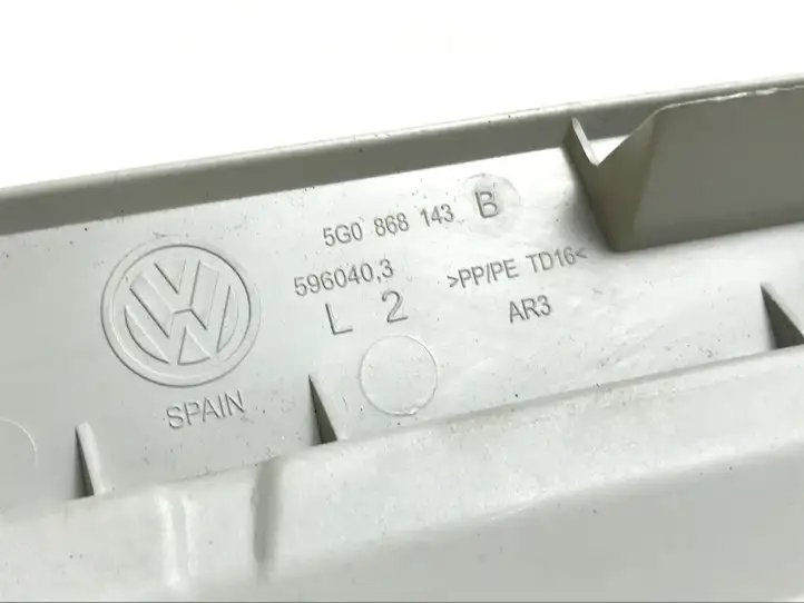 Volkswagen Golf VII (2013 - 2019) 5G0868143B Обшивка стойки A — фото 4