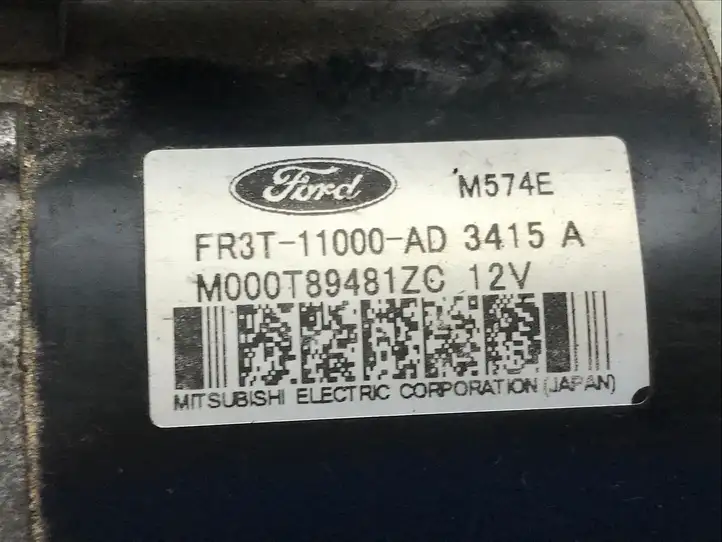 Ford Mustang VI (2015 - ) FR3T11000AD Стартер — фото 2
