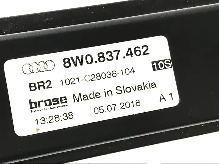 Audi A4 S4 B9 (2015 - 2019) 8W0837462 Стеклоподъемник передней двери (без мотора) — фото 4