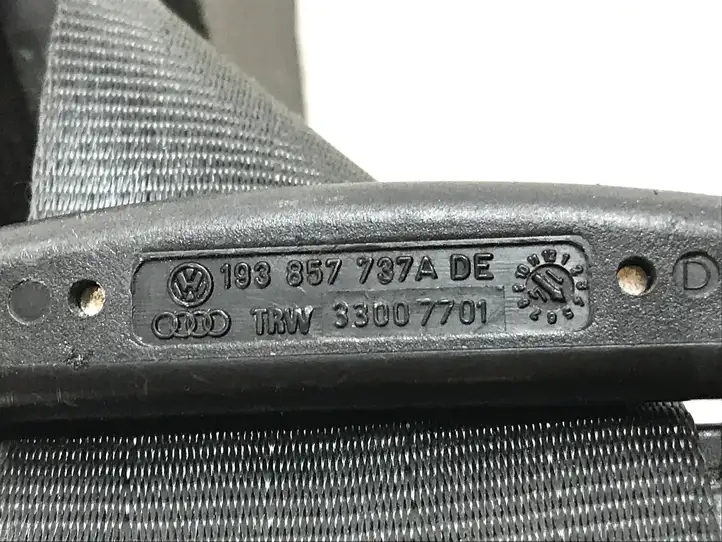 Volkswagen PASSAT B7 (2011 - 2014) 3C9857806J Задний ремень безопасности — фото 4