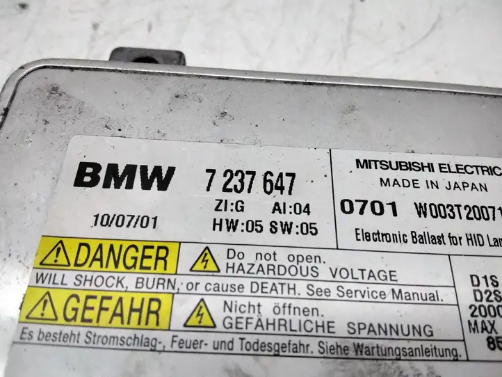 BMW 5 F10 F11 (2009 - 2016) 7237647 Блок розжига ксенона — фото 2