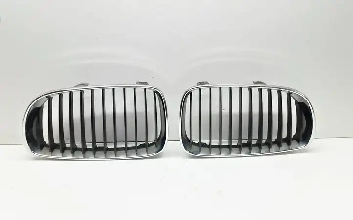 BMW 1 E81 E87 (2004 - 2011) 7166439 Верхняя решетка радиатора — фото 1