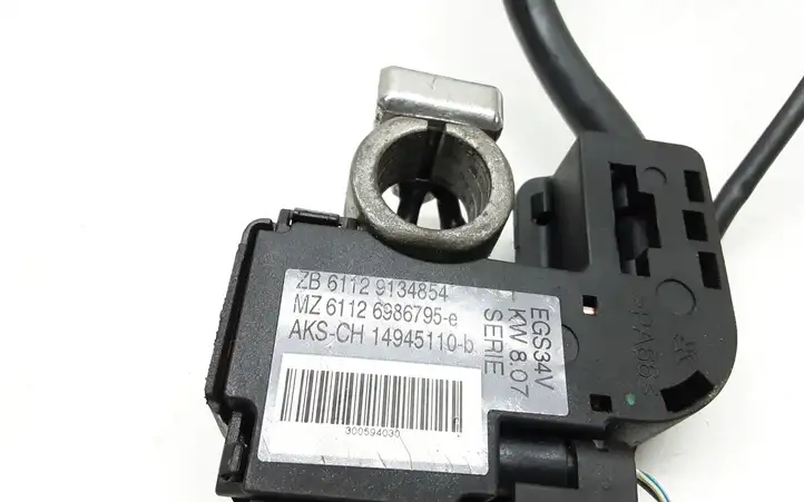 BMW 3 E90 E91 (2005 - 2012) 9134854 Минусовой провод аккумулятора — фото 3