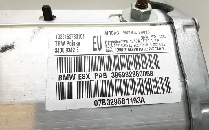 BMW 1 E81 E87 (2004 - 2011) 396982860058 Подушка безопасности пассажира — фото 2