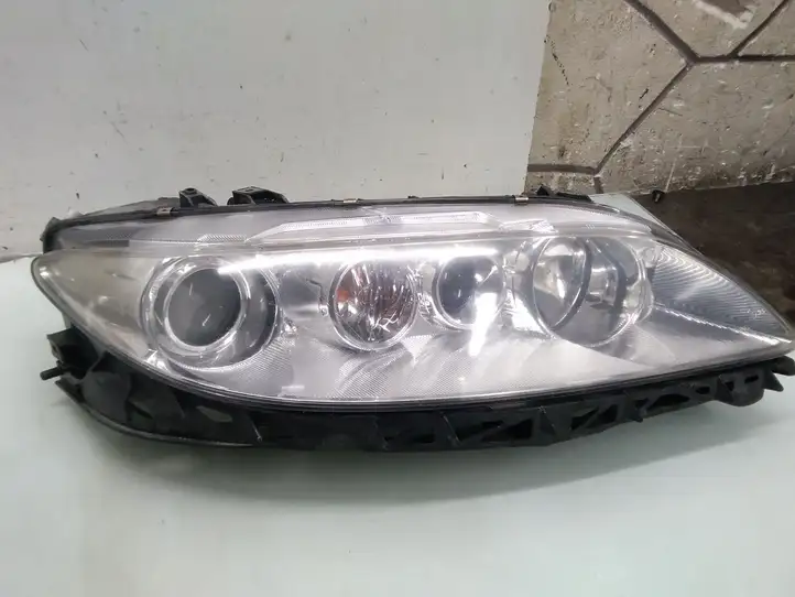 Mazda 6 (2002 - 2005) Передняя фара — фото 3