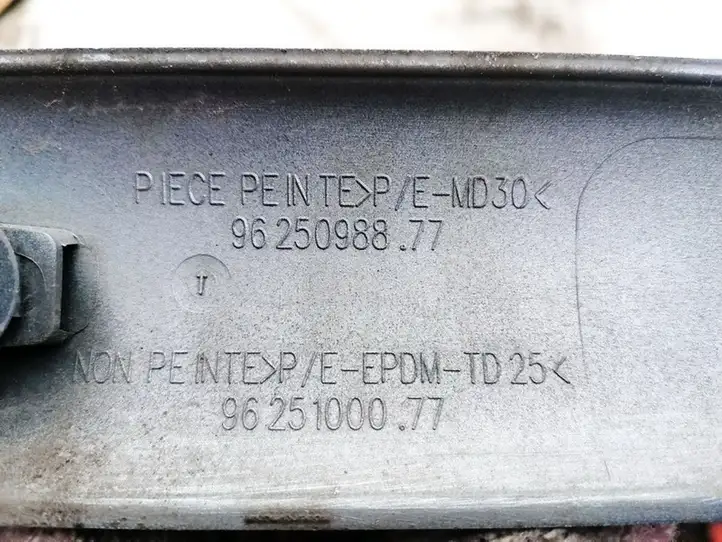 Peugeot 206 (1998 - 2012) 9625098877 Молдинг передней двери — фото 3