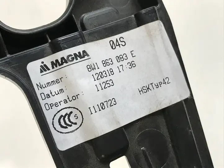 Audi A4 S4 B9 (2015 - 2019) 8W1863083E Обшивка рулевой колонки — фото 3