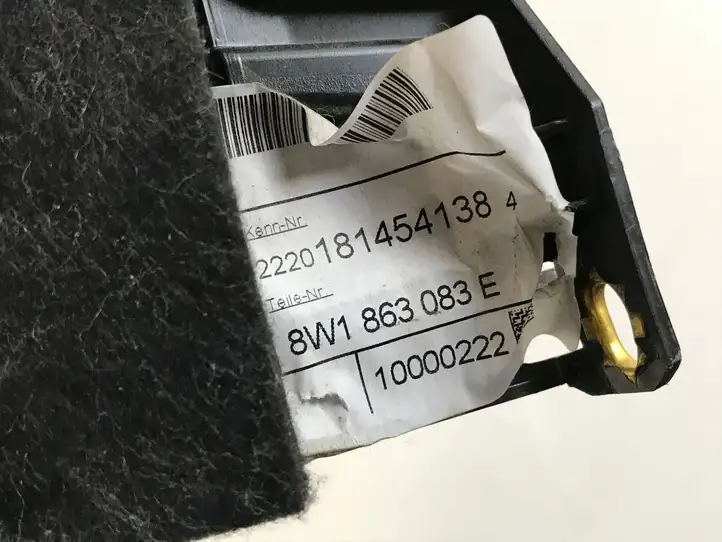 Audi A4 S4 B9 (2015 - 2019) 8W1863083E Обшивка рулевой колонки — фото 4