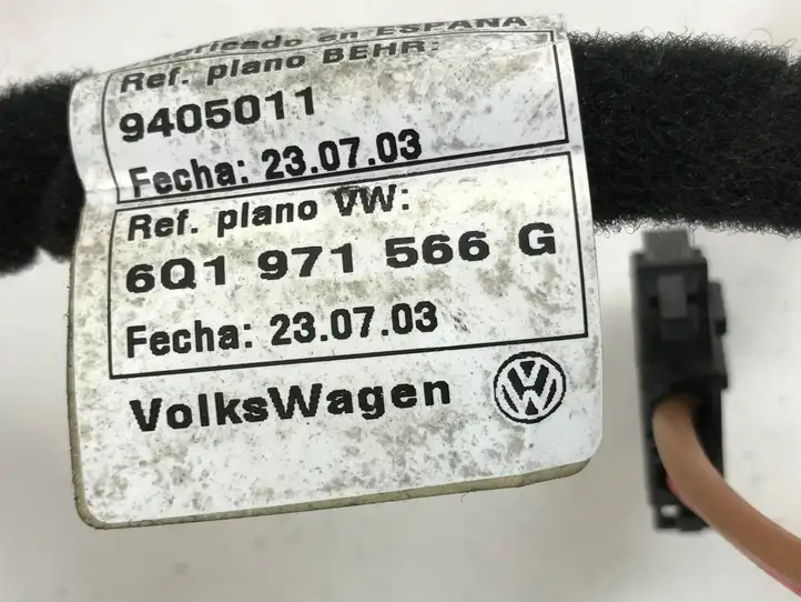 Skoda Roomster (5J) (2006 - 2010) 6Q1971566G Прочая электропроводка — фото 5