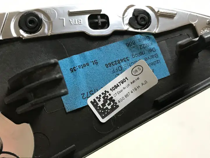 Audi A6 C7 (2011 - 2014) 4G0867419H Прочая отделка задней двери — фото 4