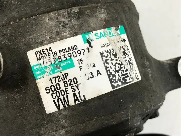 Audi A1 (2010 - 2014) 5Q0820803A Компрессор (насос) кондиционера воздуха — фото 3