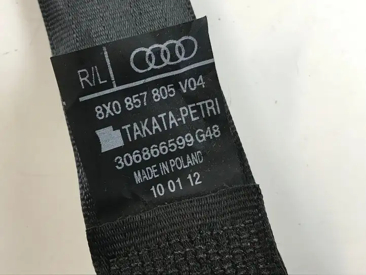 Audi A1 (2010 - 2014) 8X0857805 Задний ремень безопасности — фото 3