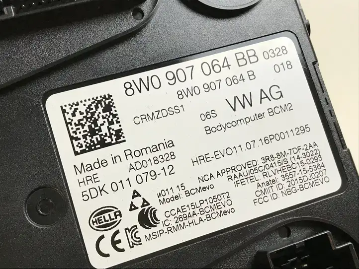 Audi A4 S4 B9 (2015 - 2019) 8W0907064BB Модуль комфорта — фото 3