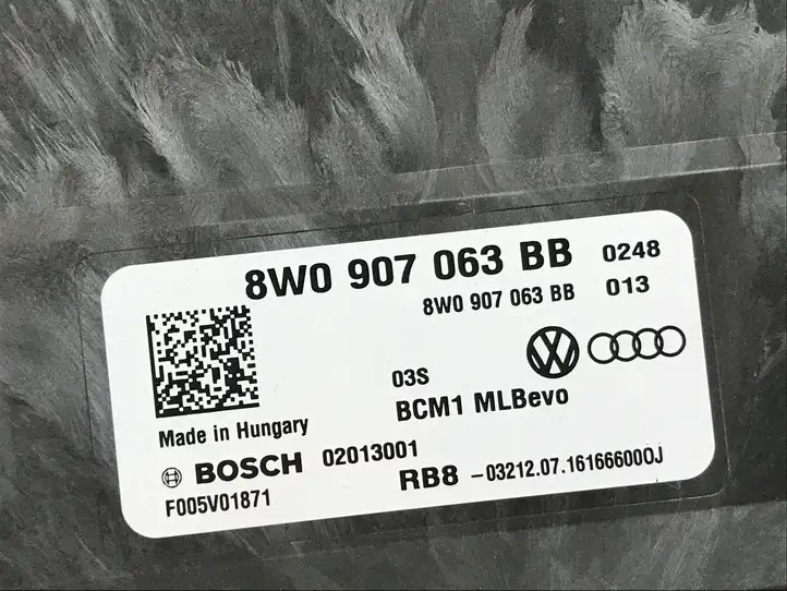 Audi A4 S4 B9 (2015 - 2019) 8W0907063BB Модуль комфорта — фото 3