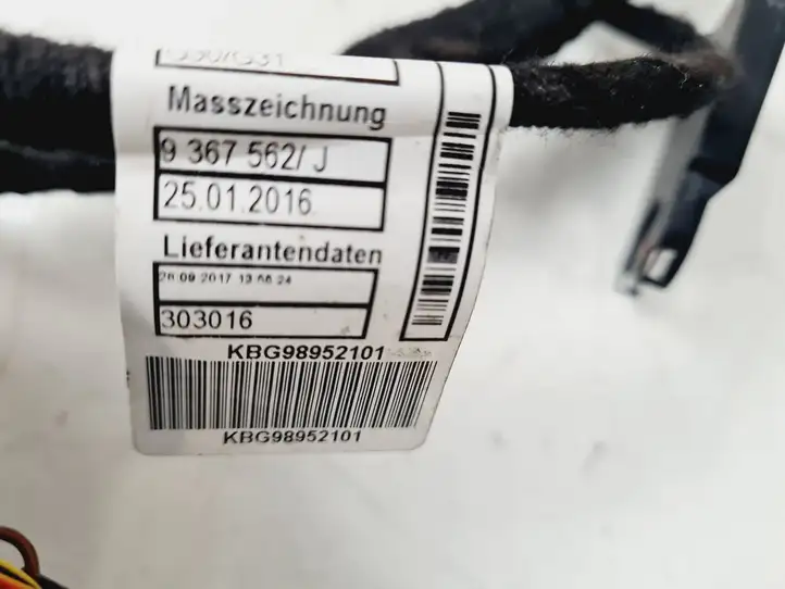 BMW 5 G30 G31 (2016 - ) 41928511 Прочая электропроводка — фото 3