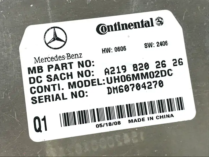 Mercedes-Benz ML W164 (2005 - 2011) A2198202626 Bluetooth модуль — фото 2