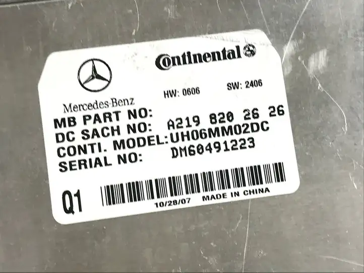 Mercedes-Benz GL X164 (2006 - 2012) A2198202626 Bluetooth модуль — фото 3