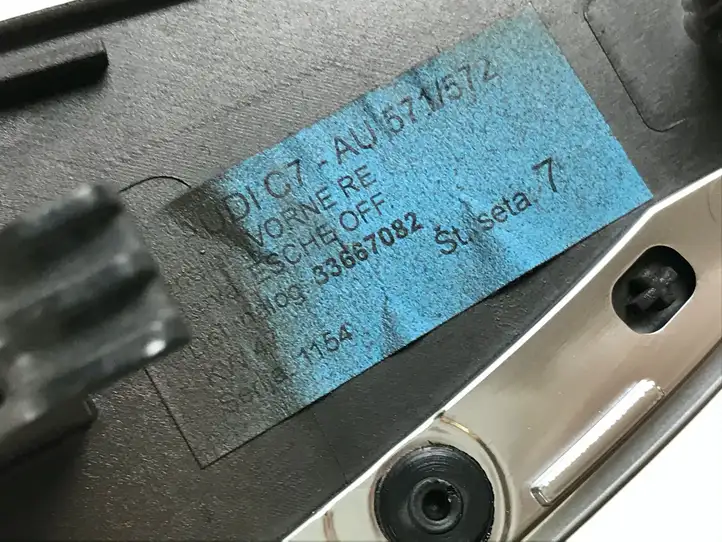Audi A6 C7 (2011 - 2014) 4G0867410H Прочая отделка передней двери — фото 5