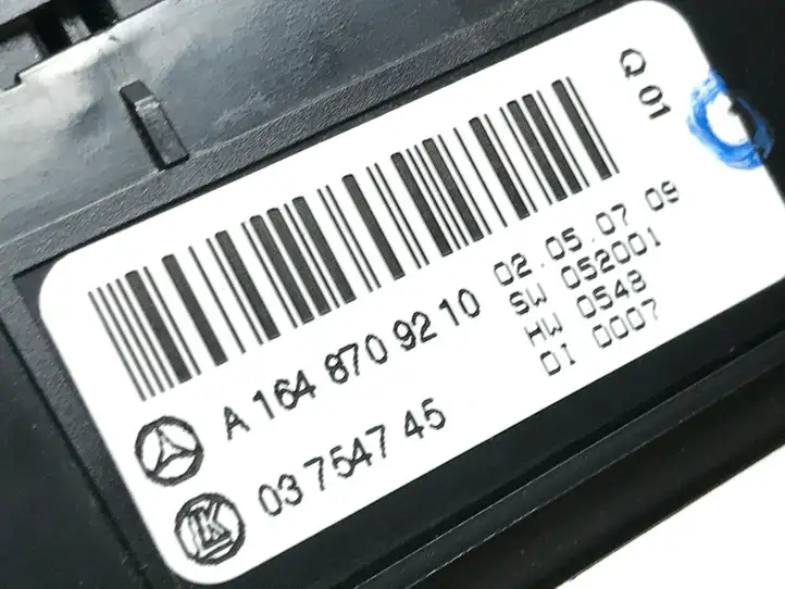 Mercedes-Benz GL X164 (2006 - 2012) A1648709210 Кнопка ESP — фото 3