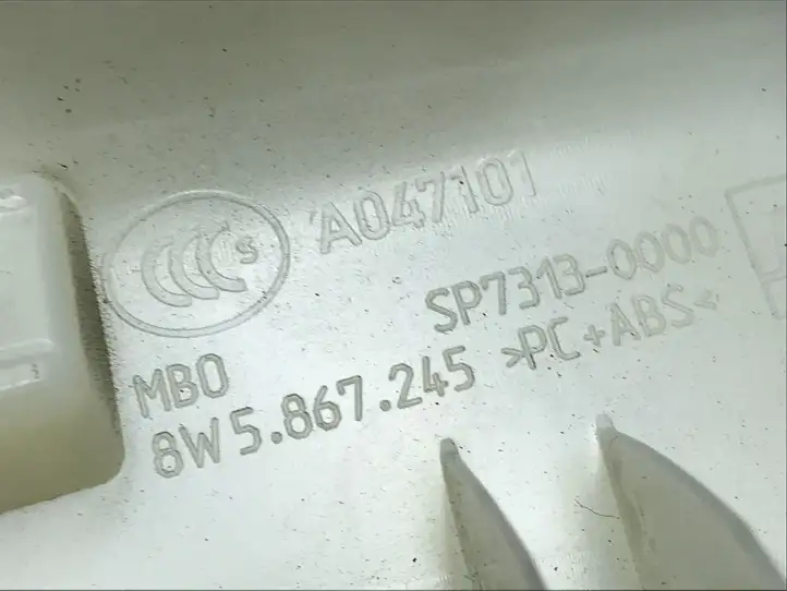 Audi A4 S4 B9 (2015 - 2019) 8W5867245 Обшивка стойки C — фото 3