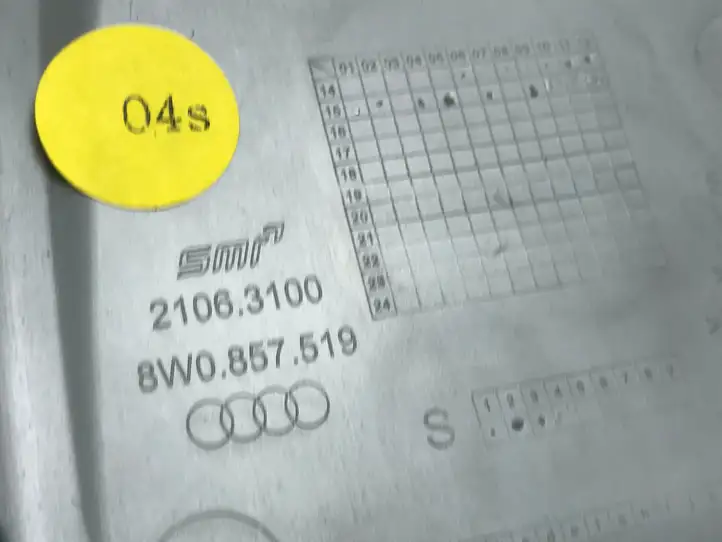 Audi A4 S4 B9 (2015 - 2019) 8W0857519 Салонное зеркало заднего вида — фото 3