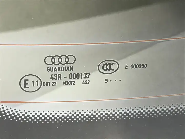 Audi A4 S4 B9 (2015 - 2019) 8W5845501B Заднее стекло — фото 4