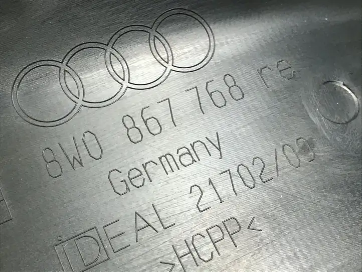 Audi A4 S4 B9 (2015 - 2019) 8W0867768RE Внутренняя отделка заднего порога — фото 3