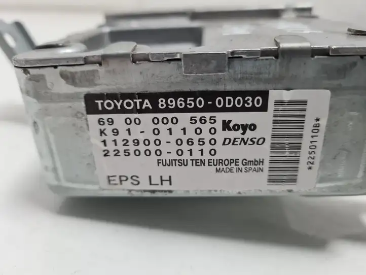 Toyota Yaris (2003 - 2005) 896500D030 Блок управления усилителем руля — фото 3