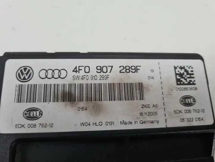Audi A6 S6 C6 4F (2004 - 2008) 4F0907289F Модуль комфорта — фото 2