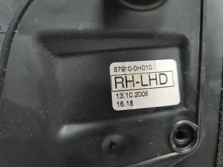 Peugeot 107 (2005 - 2008) 879100H010 Боковое зеркало механическое — фото 2