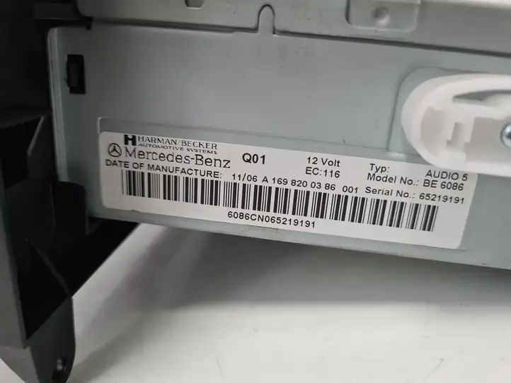 Mercedes-Benz A W169 (2004 - 2012) A1698200386001 Магнитола / мультимедийная система — фото 2