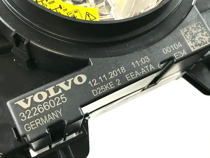 Volvo XC60 (2017 - ) 32266025 Контактное кольцо SRS — фото 3