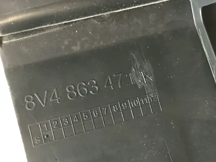 Audi A3/S3 8V (2016 - 2020) 8V4863471K Отделка порога багажника — фото 4