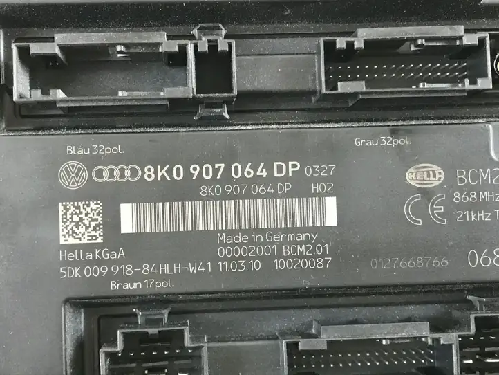 Audi A4 S4 B8 8K (2007 - 2011) 8K0907064DP Модуль комфорта — фото 3