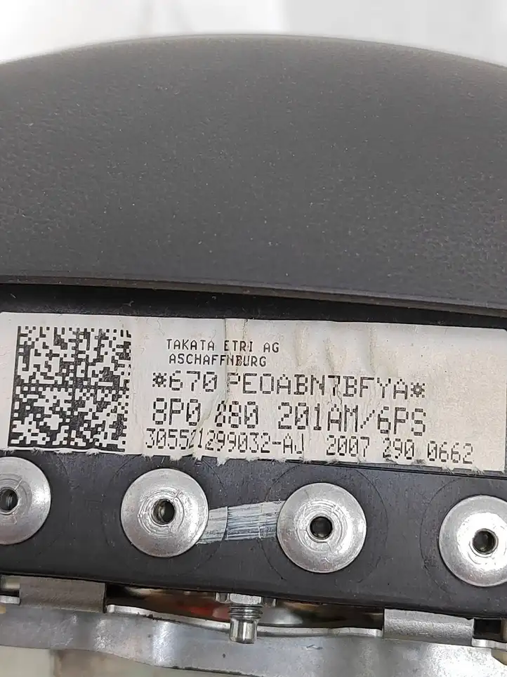 Audi A3/S3 8P (2004 - 2008) 8P0880201AM Подушка безопасности руля — фото 2