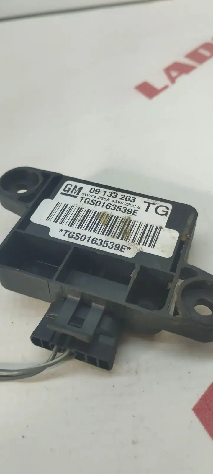 Opel Zafira B (2003 - 2006) 09133263 Датчик удара SRS — фото 2