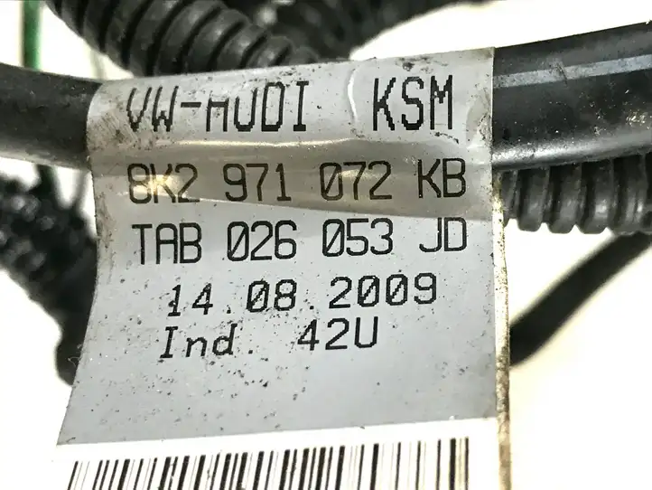 Audi A4 S4 B8 8K (2007 - 2011) 8K2971072KB Проводка двигателя — фото 9