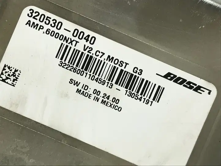 Audi A6 Allroad C7 (2012 - 2014) 4G0035223C Усилитель звука — фото 3