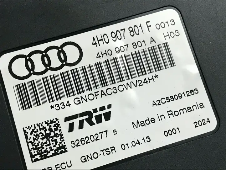 Audi A6 Allroad C7 (2012 - 2014) 4H0907801F Блок управления стояночным тормозом — фото 3