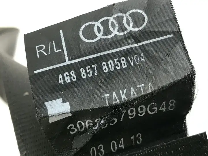 Audi A6 Allroad C7 (2012 - 2014) 4G8857805B Задний ремень безопасности — фото 5