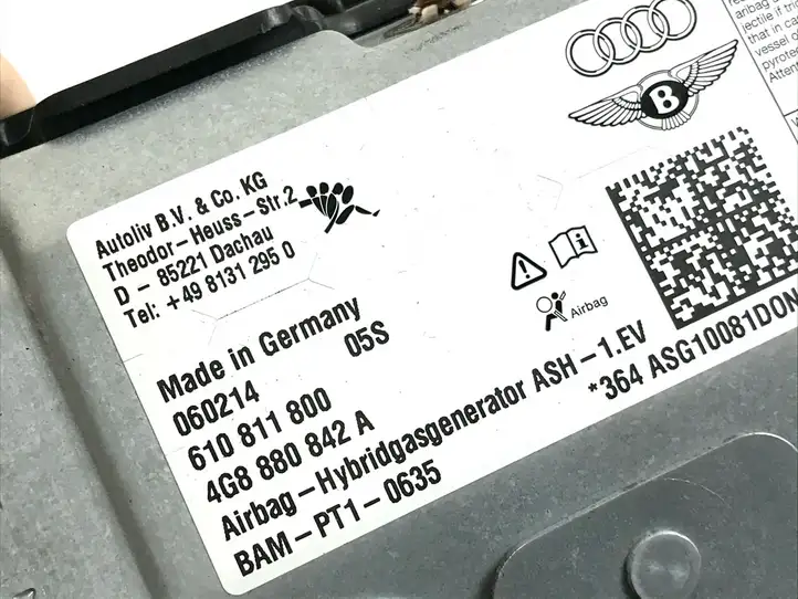 Audi A6 C7 (2011 - 2014) 4G8880842A Коленная подушка безопасности — фото 3