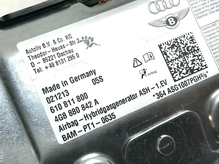 Audi A6 C7 (2011 - 2014) 4G8880842A Коленная подушка безопасности — фото 3