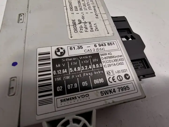 BMW 5 E60 E61 (2004 - 2010) 7794218 Комплект системы зажигания — фото 3