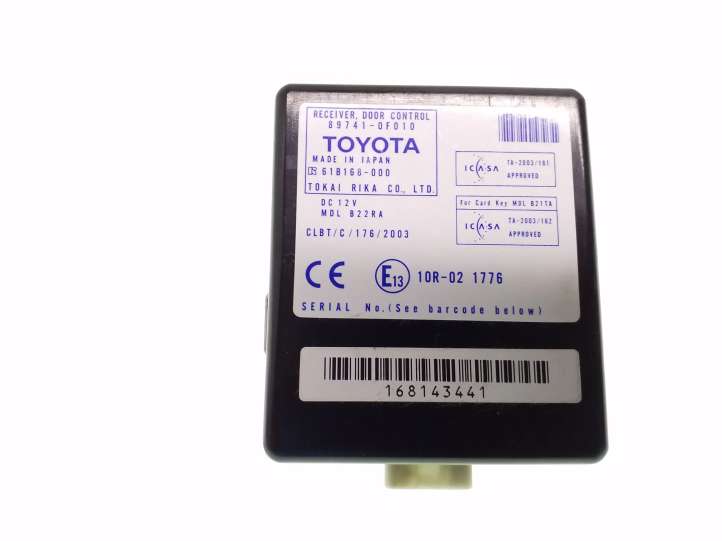 897410F010 Toyota Corolla Verso E121 Centrinio užrakto valdymo blokas