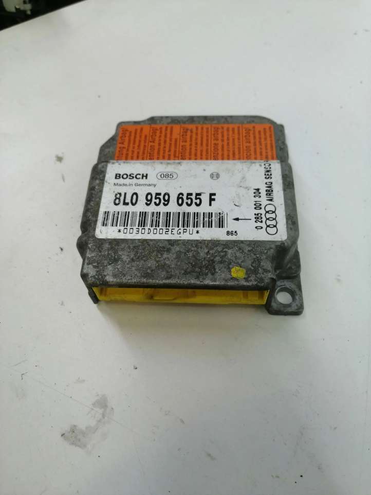 8L0959655F Audi A3 S3 8L Oro pagalvių valdymo blokas