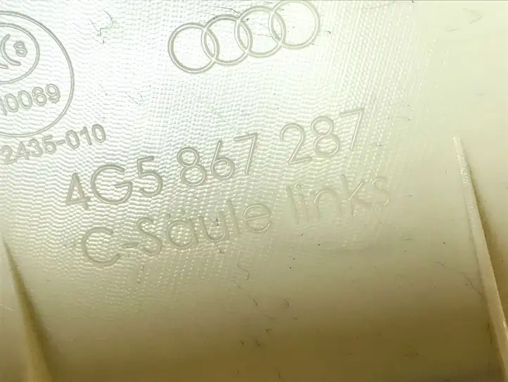 Audi A6 C7 (2011 - 2014) 4G5867287 Верхняя обшивка стойки D — фото 3