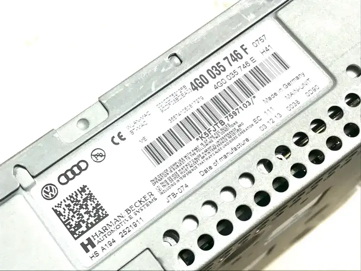 Audi A6 C7 (2011 - 2014) 4G0035746F Магнитола / мультимедийная система — фото 3